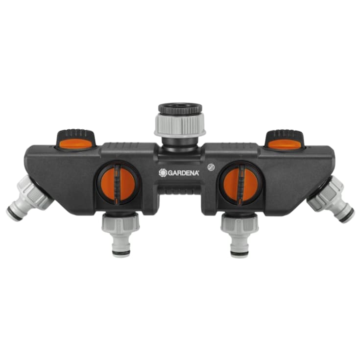 Gardena 4-veis vannfordeler, 1" - 3/4"