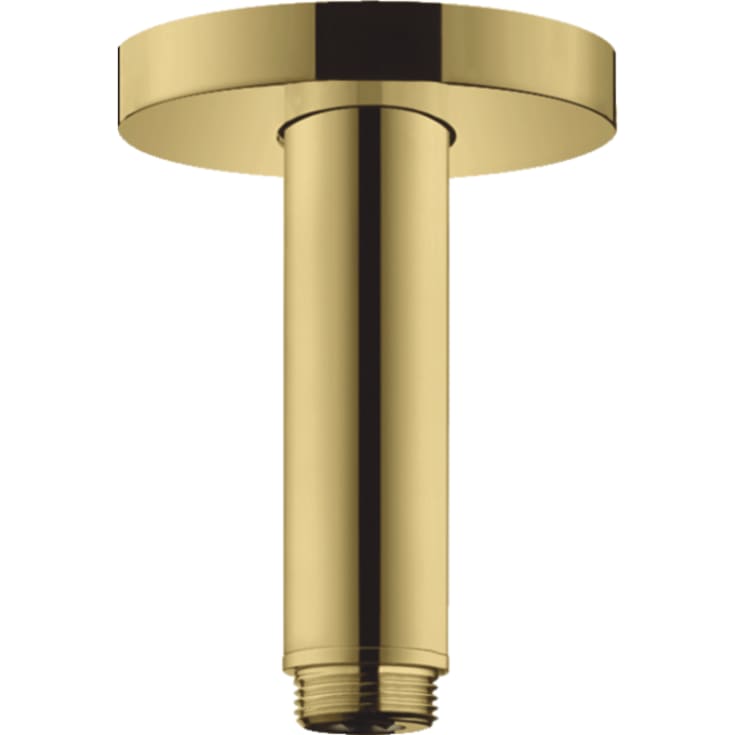 Hansgrohe loftbefæstigese S, 10 cm, guld