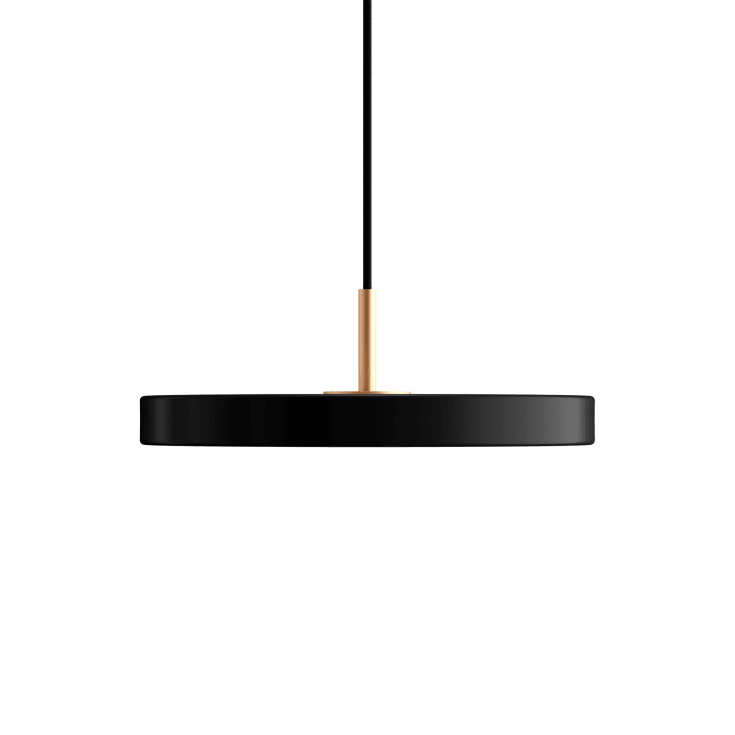 Umage Asteria pendellampe, svart, Ø31 cm