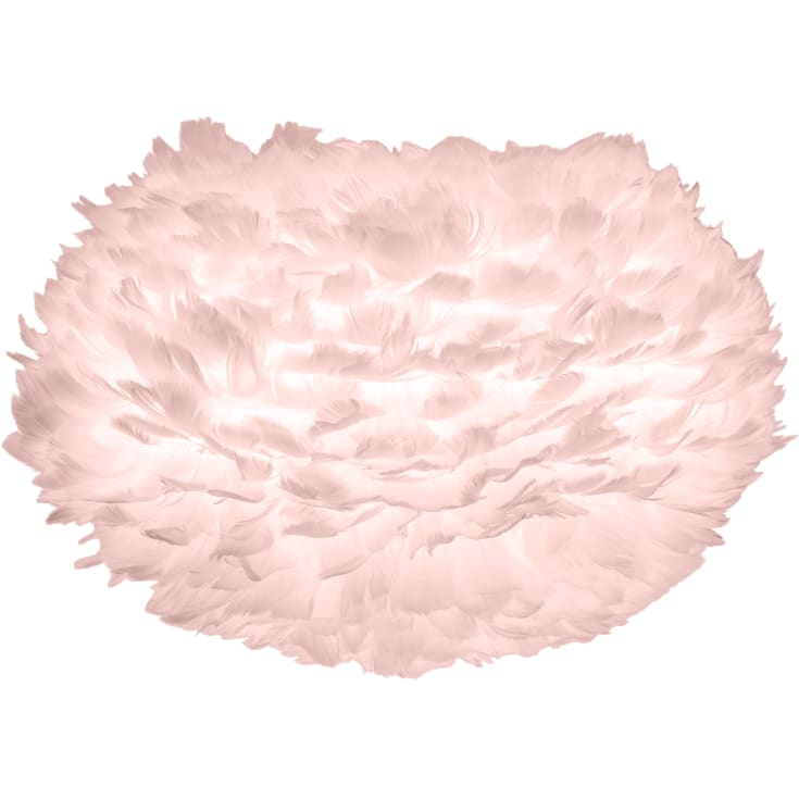 Umage Eos fjäderlampa, rosa, Ø45 cm