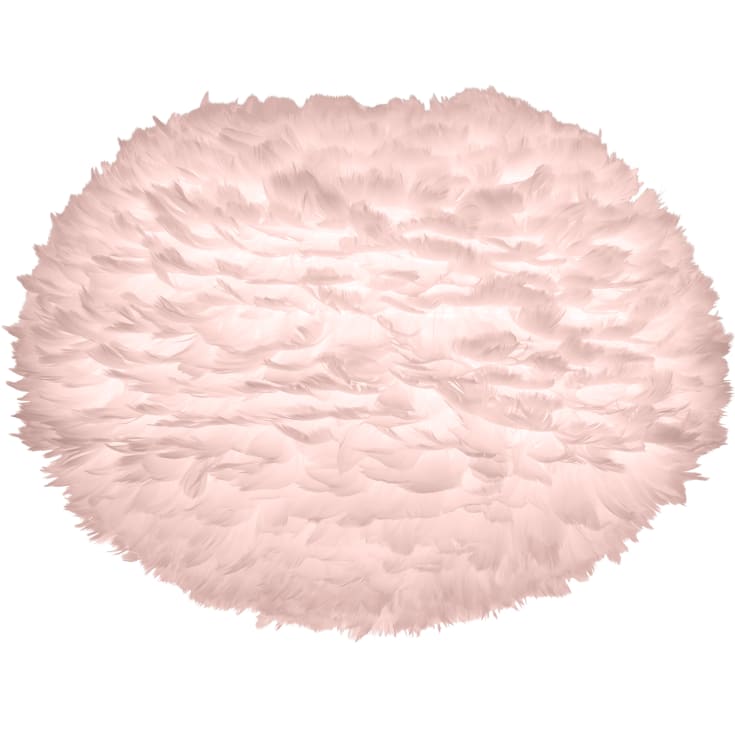Umage Eos fjäderlampa, rosa, Ø65 cm