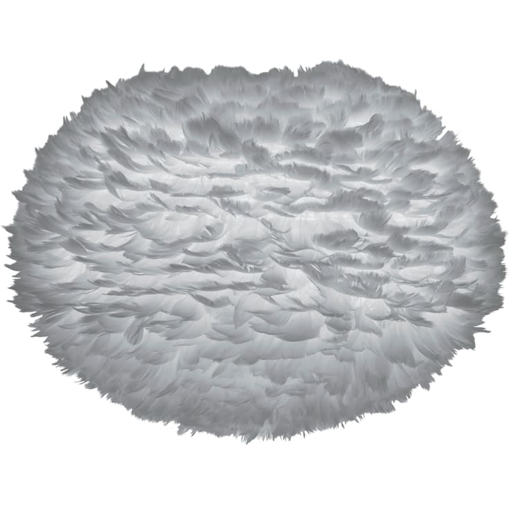 Umage Eos fjäderlampa, grå, Ø65 cm
