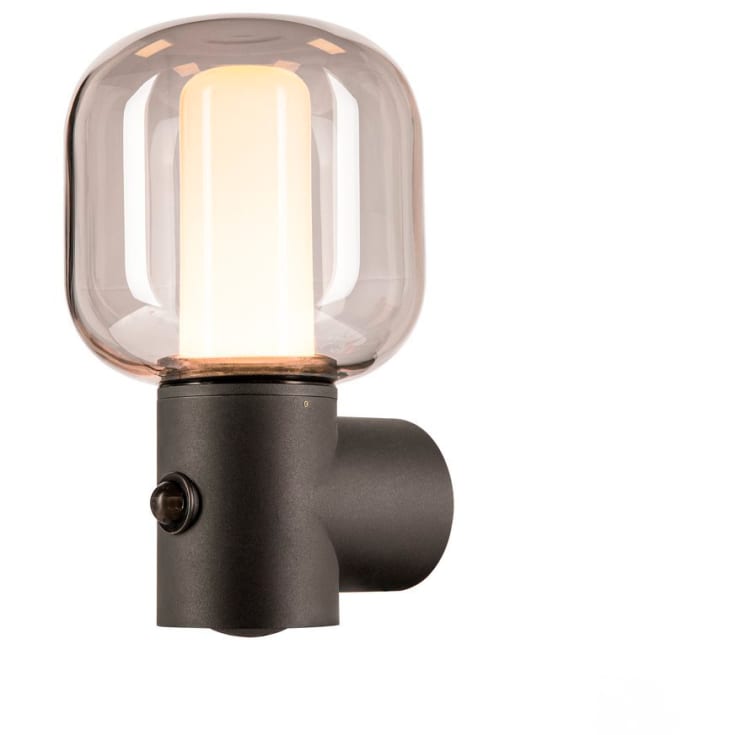 SLV Ovalisk vägglampe utomhus med sensor