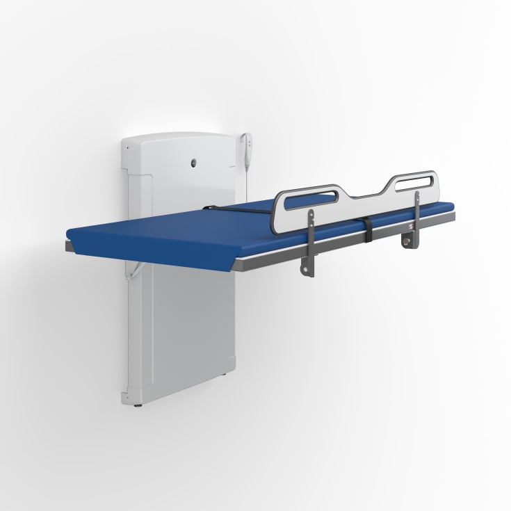 Pressalit Care madrass, 80,5x182 cm, blå
