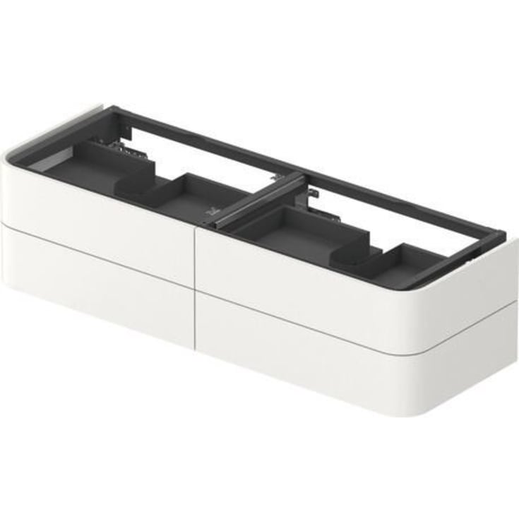 Duravit Happy D.2 underskåp, 160x55 cm, matt vit