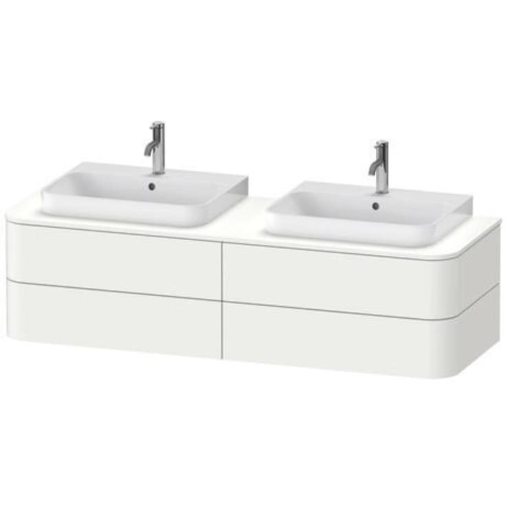 Duravit Happy D.2 Plus underskab, 160x55 cm, mat hvid