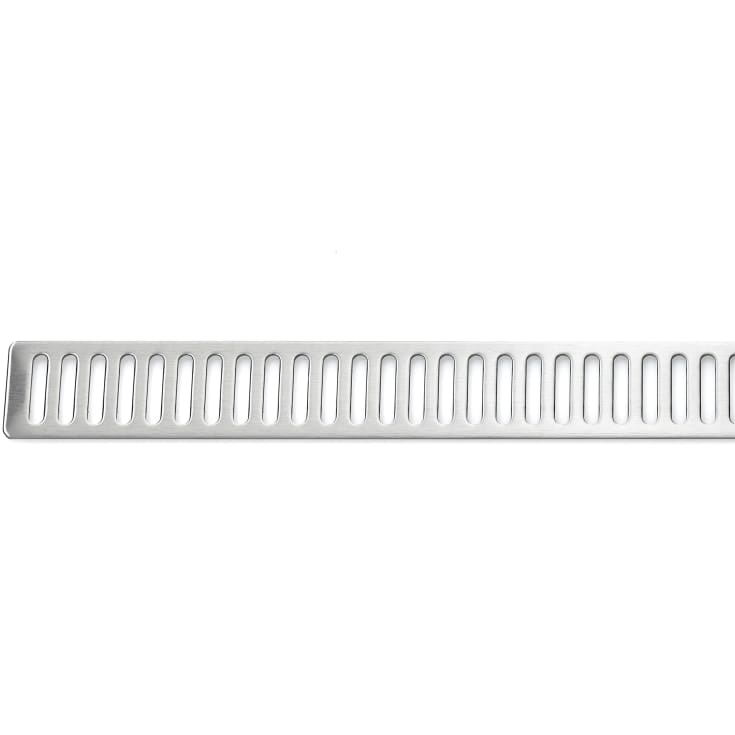 Unidrain komplett golvbrunn, 900 mm, för 8 mm klinker, mot bakvägg