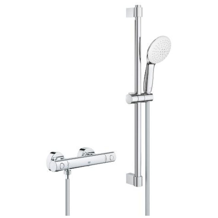 Grohe Grohtherm 800 Cosmopolitan brusesæt, krom