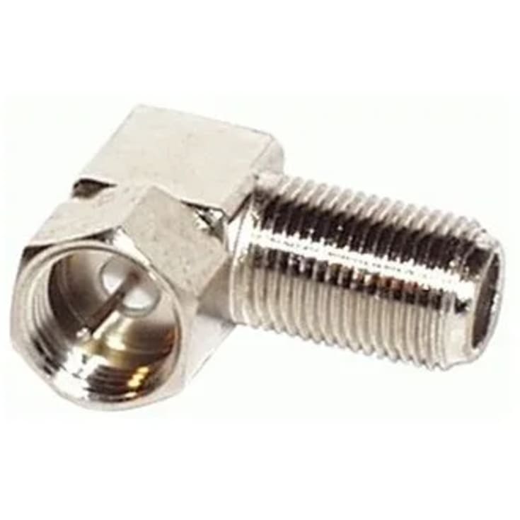 F-Konnektor adapter han/hun, vinkel, FVI