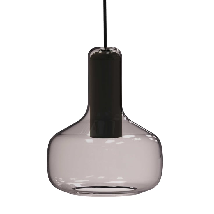 Corpa Iris L Pendel rose GU10 max 9W, Håndblåst glass