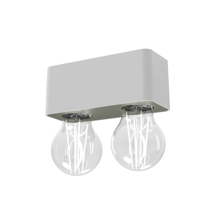Tupaq SD Vegg/taklampe hvit/grønn E27 max 7W LED