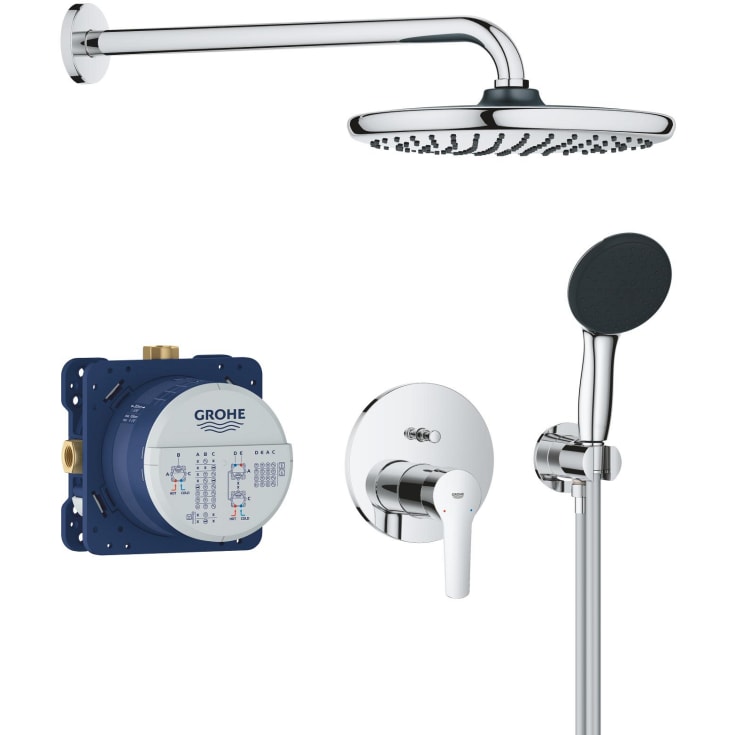 Grohe Vitalio Start dusjsett, vannbesparende, krom