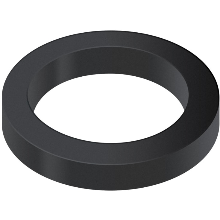 AM.PM täckbricka till tvättställsblandare, Ø54 mm, matt sort