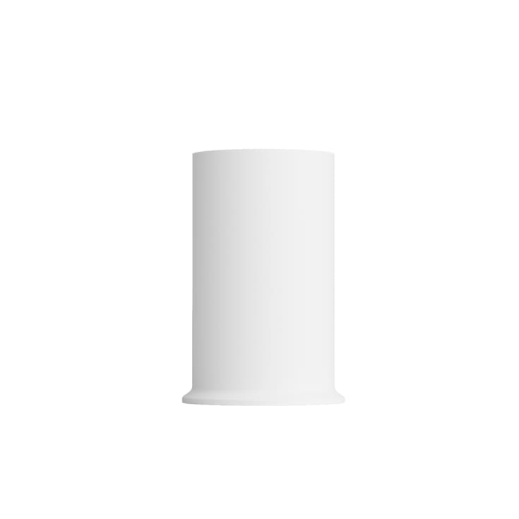 Sackit London bordlampefod, hvid, 10 cm
