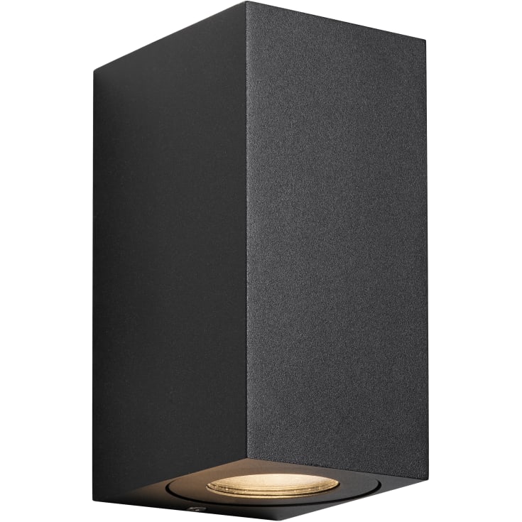 Nordlux Canto Maxi Kubi 2 utomhus vägglampa, svart