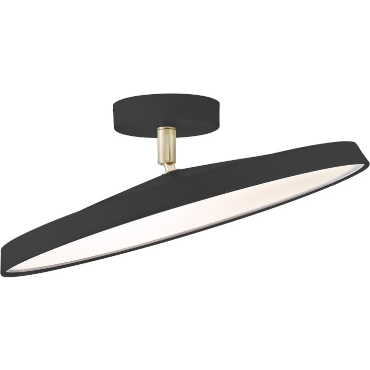 Dftp Kaito Pro taklampa, svart, Ø40 cm