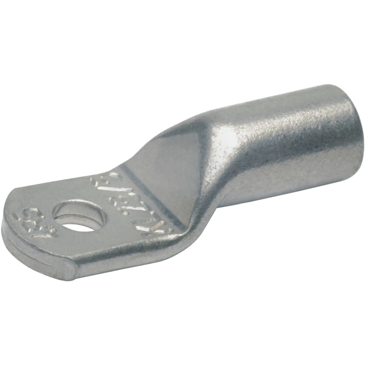 100 stk Rørkabelsko uden inspektionshul, 10 mm², M6, Cu fortinnet