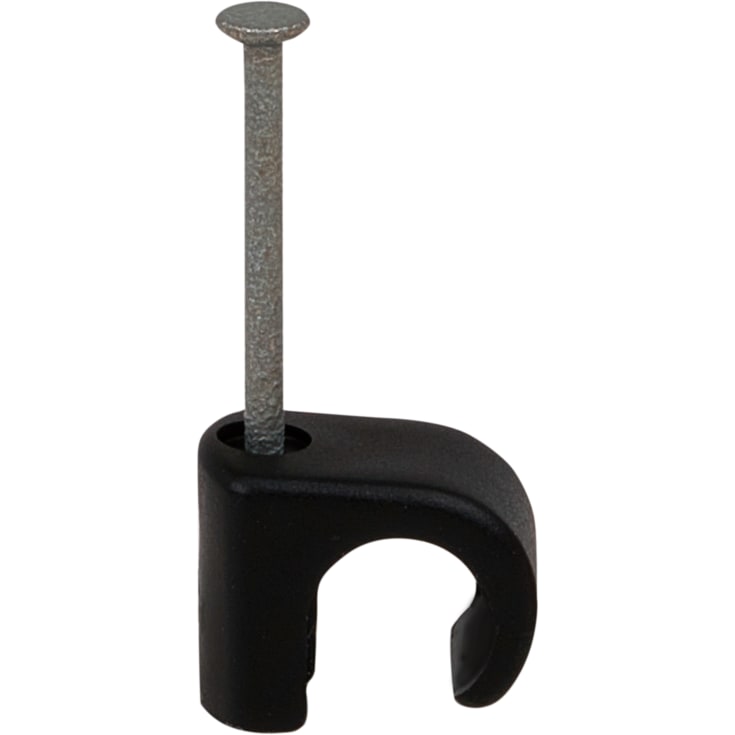 100 stk Clips 5-7/20 mm sort (100)