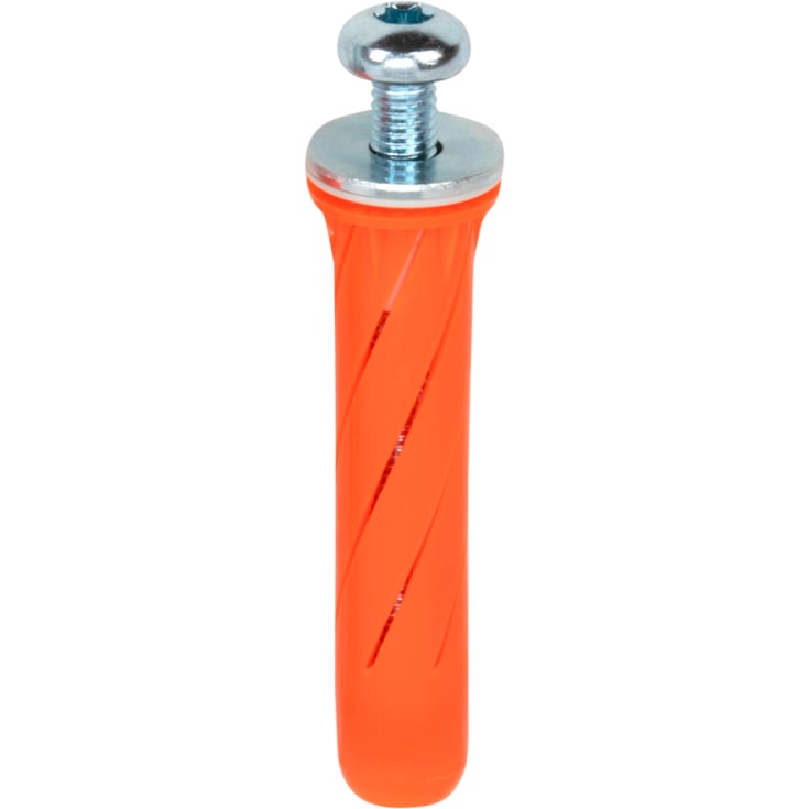 25 stk Plugs Stella 5x55 mm rød PAN Torx25