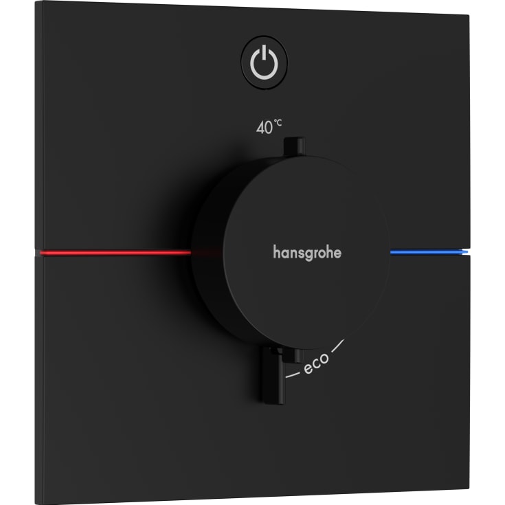Hansgrohe ShowerSelect Comfort E brusearmatur, sort