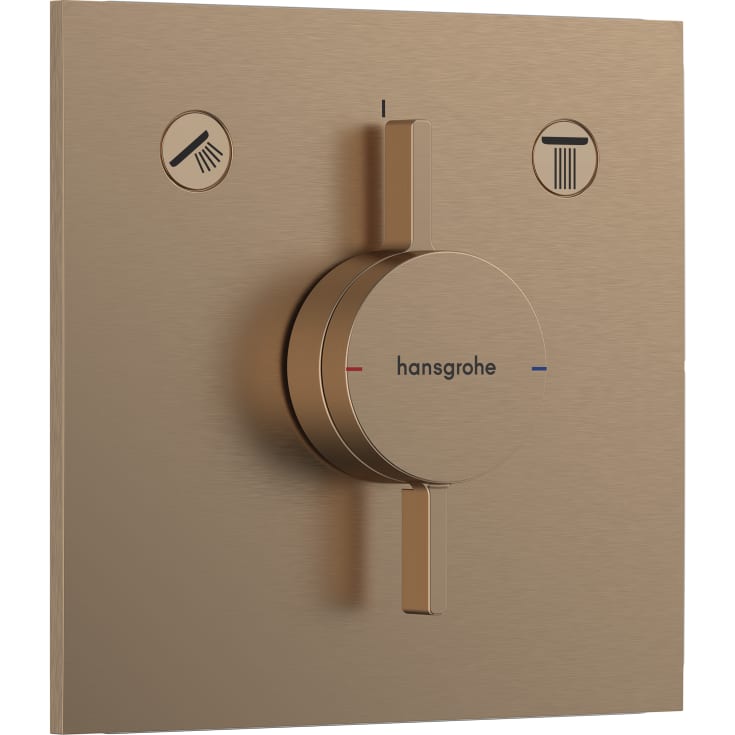 Hansgrohe DuoTurn E duschblandare, brons