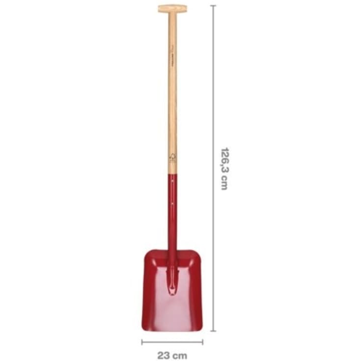 Fiskars Classic spade, lakkert