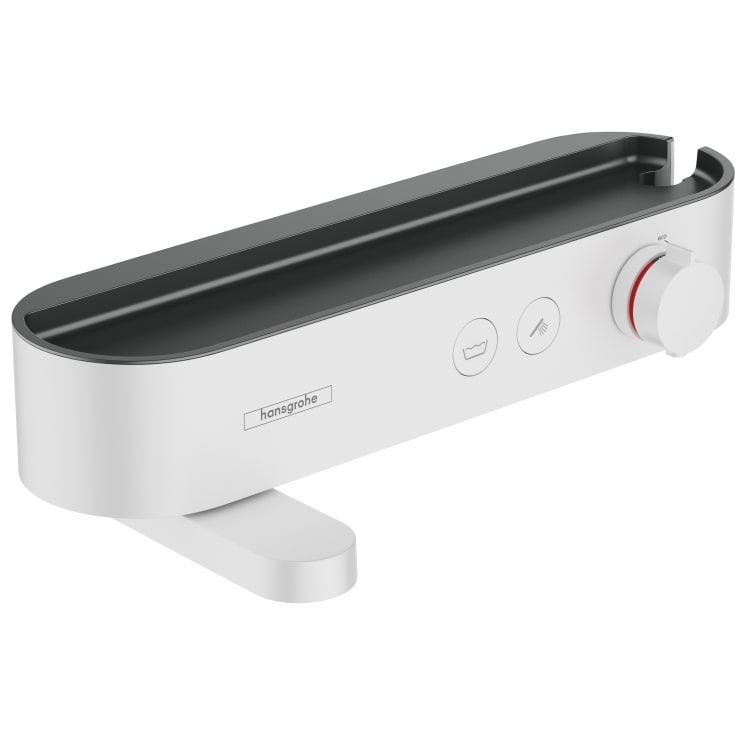 Hansgrohe ShowerTablet Select badkarsblandare, matt vit