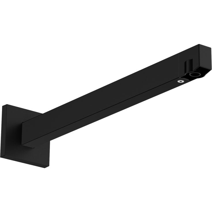 Hansgrohe brusearm, 39 cm, mat sort