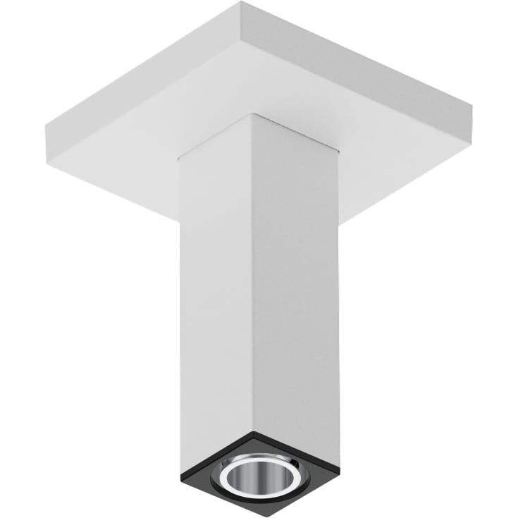 Hansgrohe dusjarm, 10 cm, matt hvit
