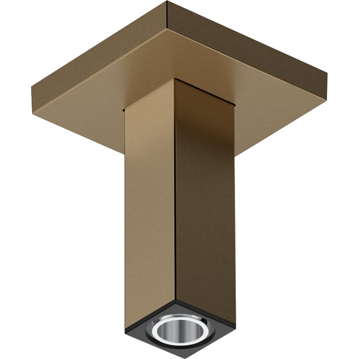 Hansgrohe dusjarm, 10 cm, børstet bronse