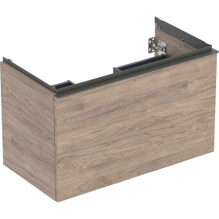 Geberit Acanto underskab, 88,8x47,5 cm, nøddetræ