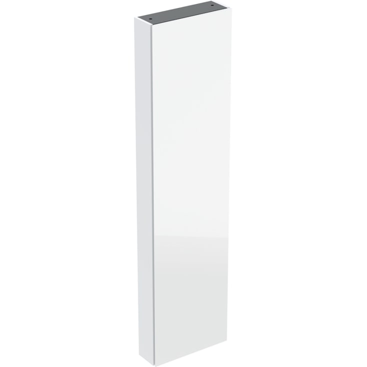 Geberit Acanto høyskap, 45x180 cm, hvitt glass