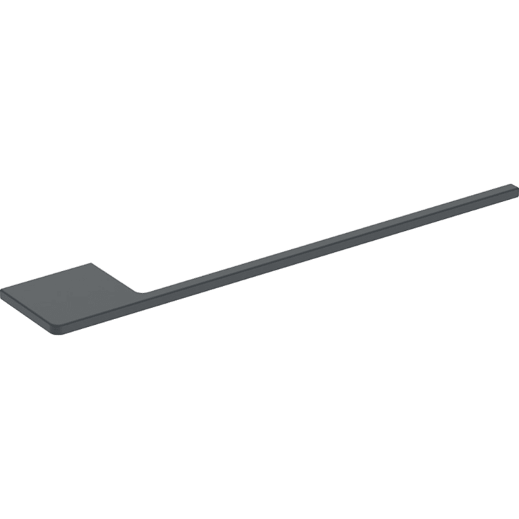 Geberit Acanto handdukstork för underskåp, 40 cm, matt svart