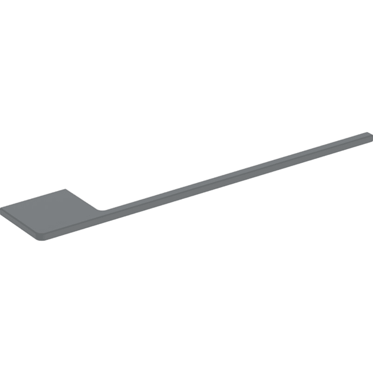 Geberit Acanto håndklestang for underskap, 40 cm, matt grå
