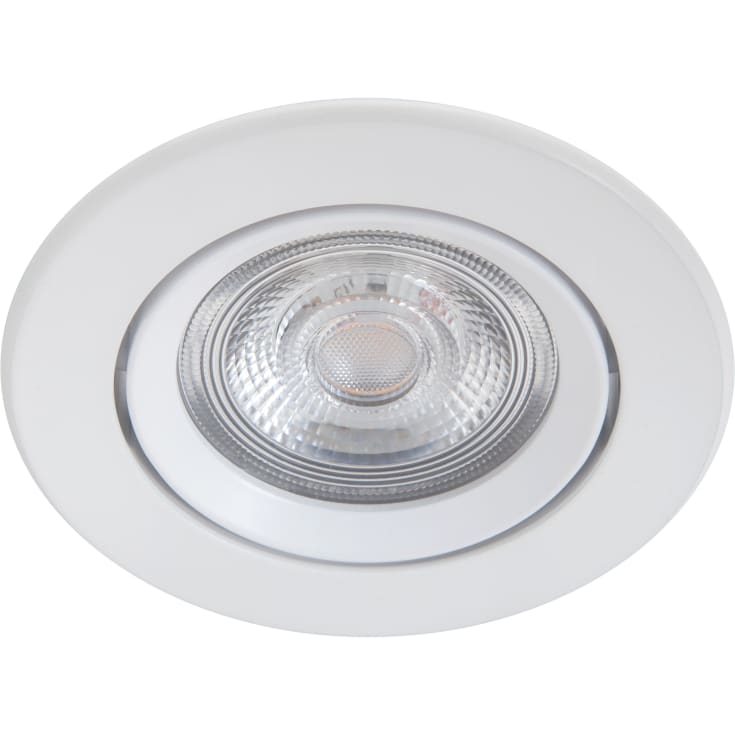 Philips myLiving Sparkle indbygningsspot, 2700K, 5W, hvid, 3-pak
