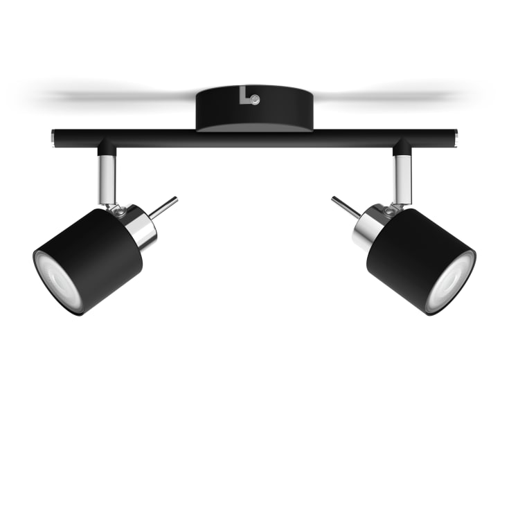 Philips myLiving Meranti spotter i tak, svart