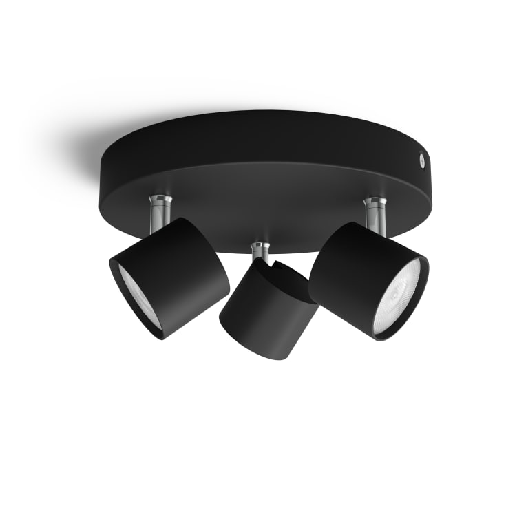 Philips myLiving Star spotlampe, sort