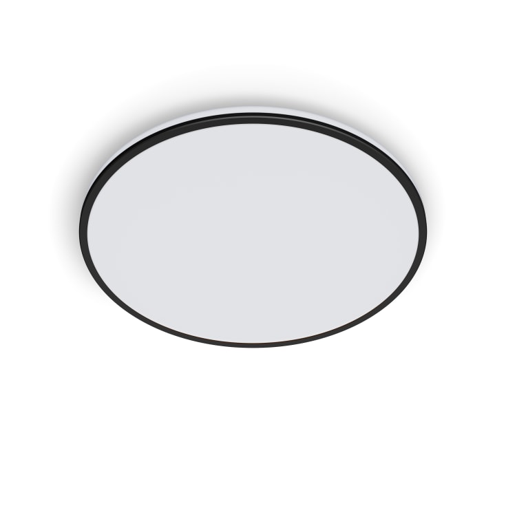 Philips myLiving Ozziet plafond, svart, 4000K, Ø42,5 cm