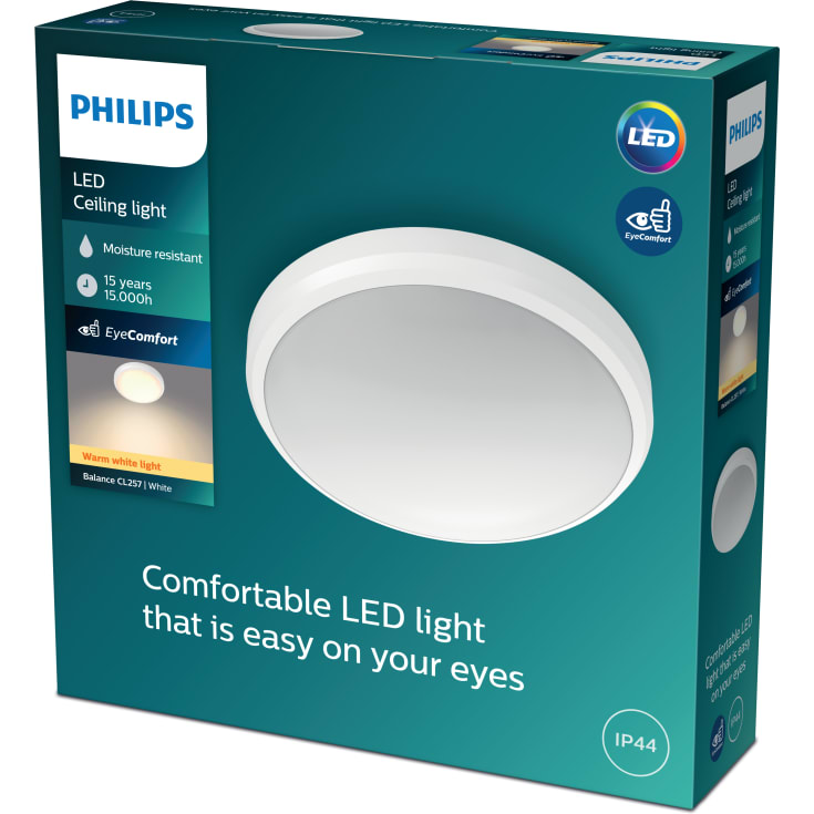 Philips myBathroom Balance plafond, hvid
