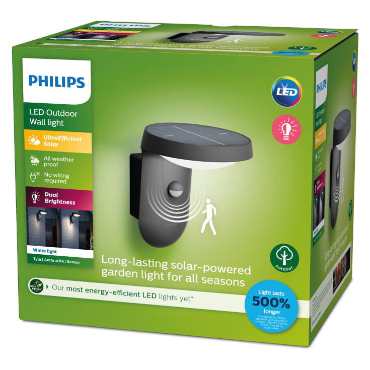 Philips myGarden Tyla vägglampa solcell