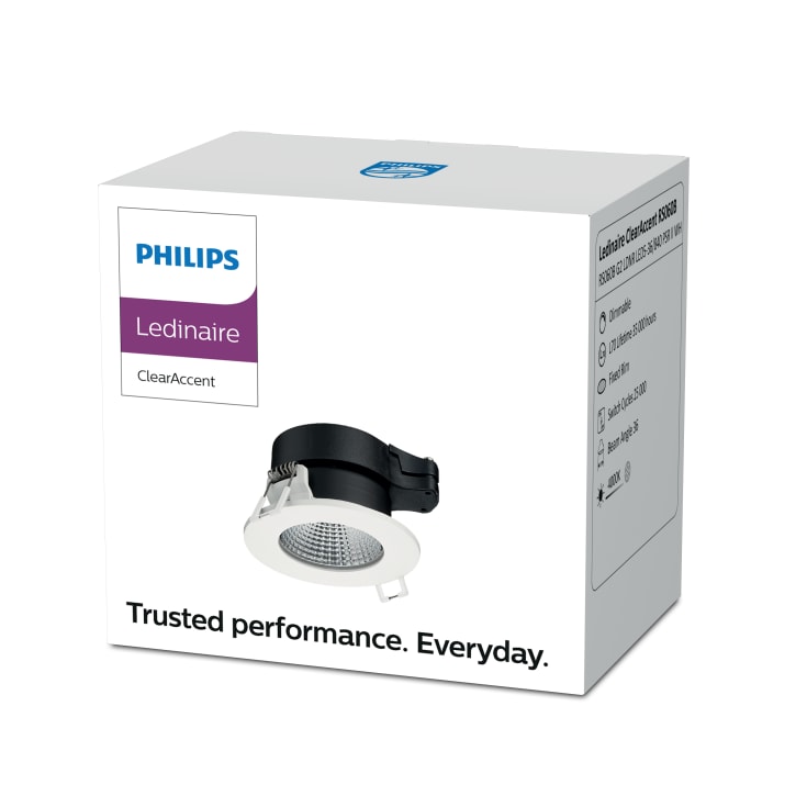Philips myLiving Ledinaire indbygningsspot, 4000K