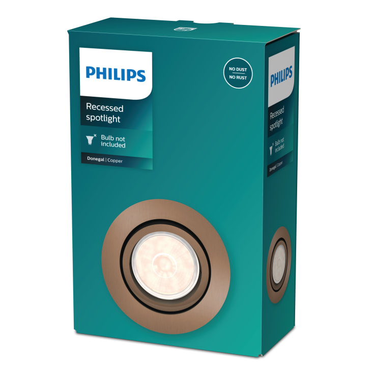 Philips myLiving Donegal downlight, koppar, 1-pack