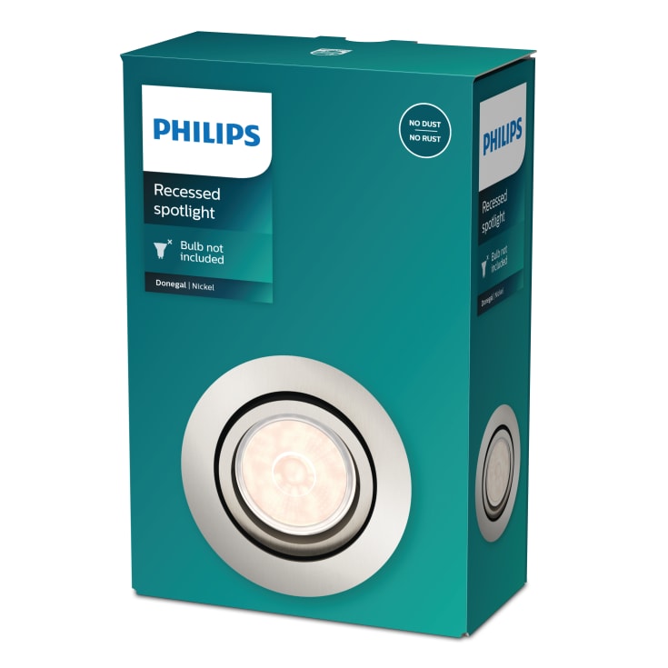 Philips myLiving Donegal downlight, krom, 1-pack