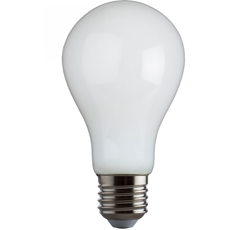 e3light Proxima WarmDim E27 opal standardpære, 7,5W