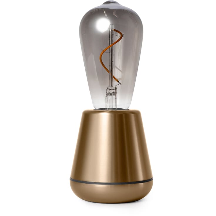 Humble One Smart oppladbar bordlampe, gull