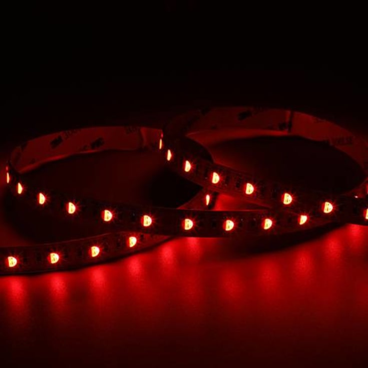 Ansell E-Cell LED strip, farget + hvitt lys, 3000K, 360lm, 5 meter