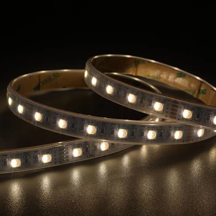 Ansell E-Cell udendørs LED strip, farvet lys, 10 meter
