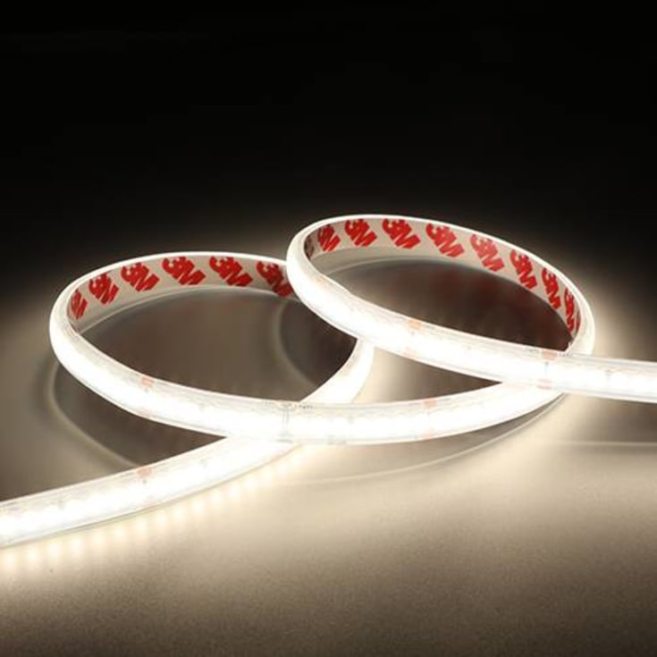 Ansell E-Cell LED strip för utomhusbruk, 3000K, 1400lm, 5 meter