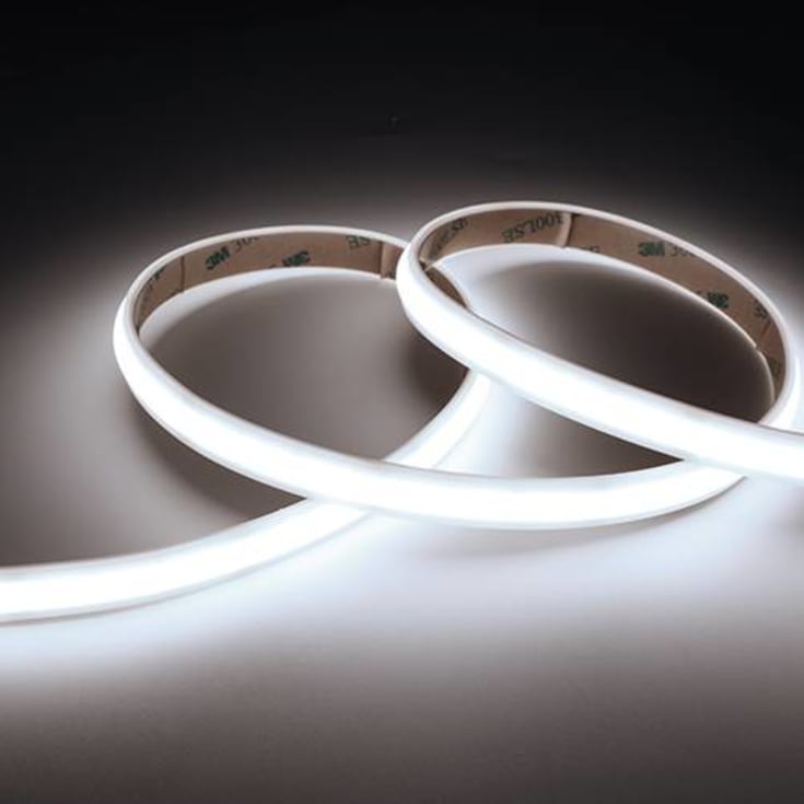 Ansell C-Cell LED stripe utendørs, justerbar hvit lys, 10 meter