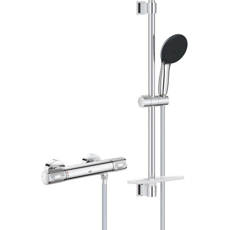 Grohe Precision Feel duschset, vattenbesparande krom